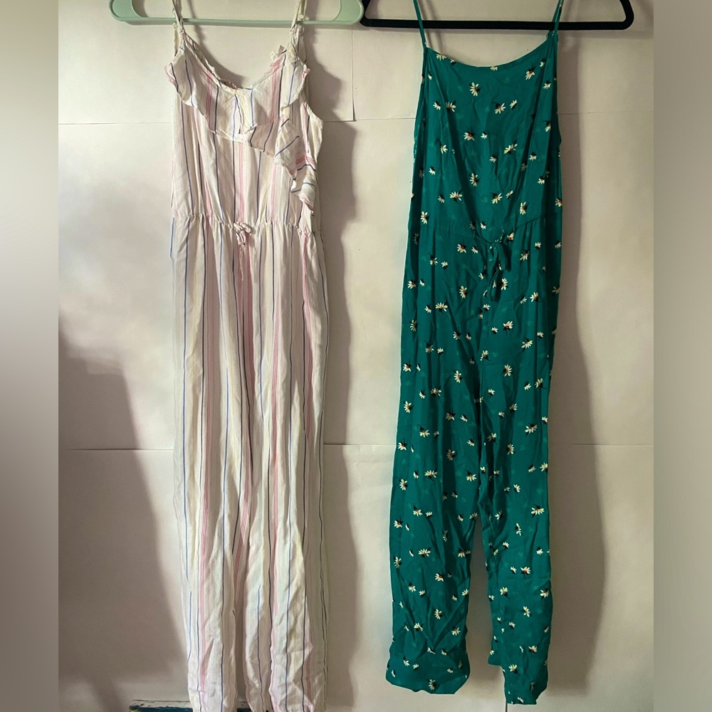 Two Women Summer Light Jumpsuits